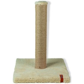 Resim Tırmalama Ekonomik Tırmalama Tahtası 42 Cm Peluş Tırmalama Tahtası Krem 