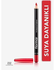 Resim Flormar Dudak Kalemi - Waterproof Lipliner 232 Passionate Red 8690604127658 