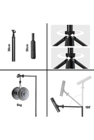 Resim Ikarao Mikrofon Standı 