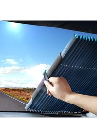 Resim Xuweiwei 1 Adet Otomatik Rüzgarlık Güneşliği - Evrensel Uv Isı Dayanıklı 