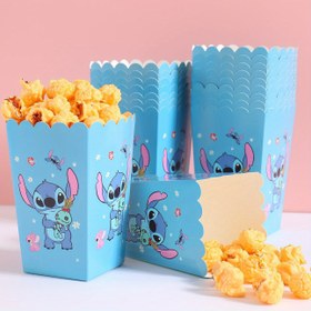 Resim 10/25 Disney Temalı Mavi Arka Planlı Stitch Parti Patlamış Mısır Kutusu, Patates Kızartması Kutusu, Patlamış Mısır Kabı, Doğum Günü Partisi Dekorasyonu ve Aile Sinema Gecesi Atıştırmalık Kutusu, Öğle Yemeği Kutusu, Fırın Ekmekleri, Burger Restoranları için Halloween, Noel Etkinliği & Parti Malzemeleri 