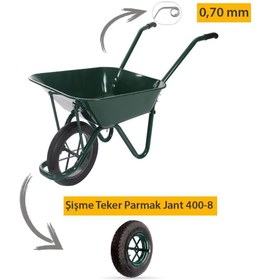 Resim Kanat Adalı Afrika Demonte El Arabası 0.70 Mm Sac 