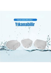 Resim Buharlı Temizlik Makinesi Cam Bezi 3'lü, Kiwi Ksc 4211, Pirantech Cb02a İle Uyumlu 