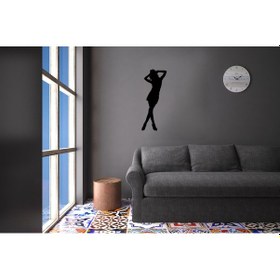 Resim Kadın Folyo Sticker Derstv1180 200cm Uzunluk Siyah 