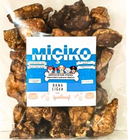 Resim Yüksek Proteinli Dana Ciğer Köpek Ödülü 100gr 
