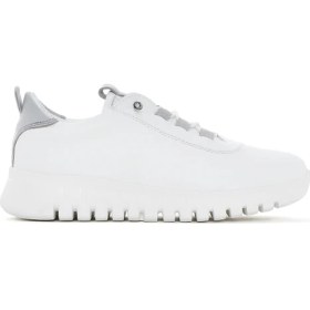 Resim Derimod Kadın Beyaz Bağcıklı Deri Sneaker 26PFD500718 