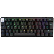 Resim Logitech G Pro X 60 Lightspeed Tactile İngilizce RGB Kablosuz Siyah Gaming Klavye (920-011913) 
