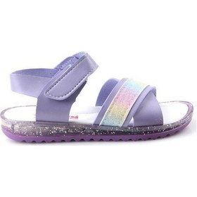 Resim Papuçcity Arzen 02422 Orto Pedik Kız Çocuk Bebe Sandalet 001 