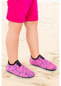 Resim Kiko Kids Prizma Havuz Plaj Kız Çocuk Deniz Ayakkabısı 7515 Pembe - Lila Pembe - Lila 