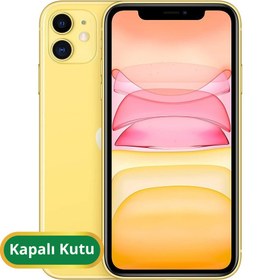 Resim Apple iPhone 11 YD Sıfır Kapalı Kutu | 128 GB Sarı 