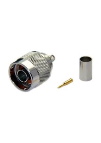 Resim N Erkek Konnektör Rg58 Tipi Sıkmalı 