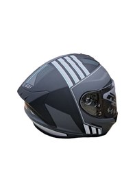 Resim Rs2 Helmets Kapalı Motosiklet Kaskı Beyaz - Mat Siyah 