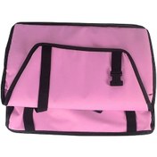 Resim Pembe Köpek Araba Padyası - Su Geçirmez, Konforlu, İki Katlı, Tüm Koltuklarda Kullanılabilir, Zıplayıcı Cep Ve İlişkilendirici Kayışlı 