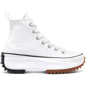 Resim Converse Run Star Hike Canvas Platform Kadın Beyaz Sneaker Ayakkabı 166799c 
