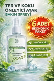 Resim RAS DASHEN Ayak Koku Önleyici Bakım Sprey 50ml 6 Adet 