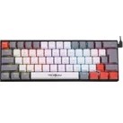 Resim Teknoloji Gelsin Mekanik Oyuncu Klavyesi Blue Switch 18 Farklı Rgb Modu Kablolu Gaming Klavye 