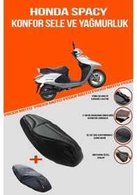 Resim Honda Spacy Konfor Sele Ve Yağmurluk Kılıf 