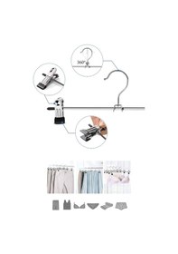 Resim Pantolon Etek Askısı Metal Mandallı Krom Kaplama Yüksek Kalite 5 Adet Diğer 