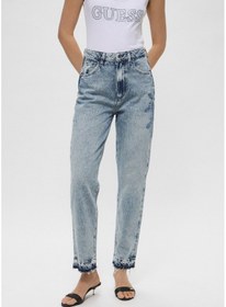 Resim Guess Kadın Jean Pantolon W5ra21d5lg1 Mavi 