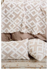 Resim Yatak Runner Kırlent Seti Bohem Punch Panç Desen Yatak Örtüsü Mil (498395169) 