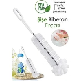 Resim Aylina Mey Ithalat® Premium Lüks Şişe ve Biberon Fırçası - Ultra Dayanıklı Profesyonel Temizlik & Kristal Parlaklık 
