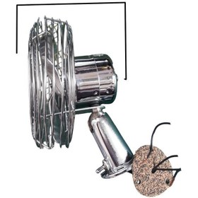 Resim gcstore Fasco Araba Fanı Vantilatör Pervane 12volt ve 24 volt Nikel 18 Cm Made İn Canada 