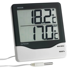 Resim Tfa 30.1011 Kablolu Iç ve Dış Sıcaklık Ölçer 