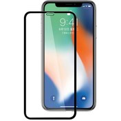 Resim iPhone XS Max Ekran Koruyucu 6D Nano Tam Kaplayan Siyah Bufalo