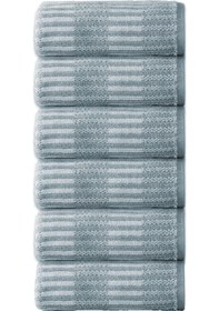 Resim Özdilek Striscai 50x90 Cm El-yüz Havlusu 6'lı Yeşil Çok Renkli 