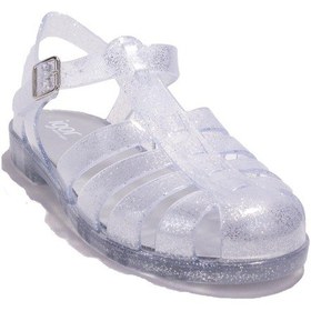 Resim IGOR S10262 Bıarrıtz Glitter Beyaz Ortopedik Günlük Kadın Sandalet 