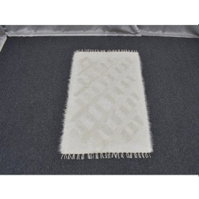 Resim Zehra Abla Halı Yeni El Dokuma Tek Renk Tiftik Yün Siirt Kilimi 6285 