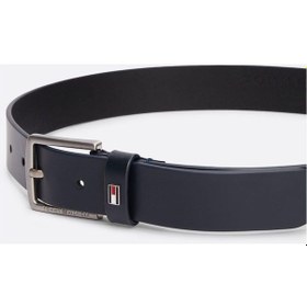 Resim Tommy Hilfiger Adan Mini Logo Detaylı Kemer-8556 Black 