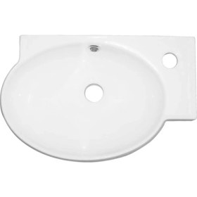 Resim Turkuaz Mini 28X45 Cm Tezgah Üstü Lavabo 