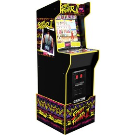Resim Arcade1Up Capcom Legacy Street Fighter Lisanslı Oyun Konsolu (Sehpalı) 