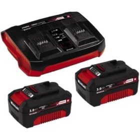 Resim Nil Avm Einhell Twincharger 2x3,0 Ah Akü ve Şarj Aleti 