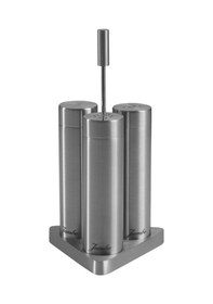 Resim Jumbo Timeless Mat Tuzluk - Biberlik - Kürdanlık Çelik 