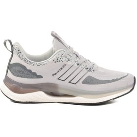 Resim Pierre Cardin Gri Bağcıklı Erkek Spor Ayakkabı Çok Renkli 