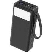 Resim sommeow Acl 30000 Mah Powerbank Hızlı Şarj Powerbank Göstergeli Powerbank 22.5W Taşınabilir Pd Power 