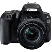 Resim CANON EOS 200D 18-55mm IS STM İTHALATCI GARANTİLİ 