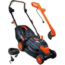 Resim Garden Pro ZF6102 1600 W Çim Biçme Makinesi + Kenar Kesme + Uzatma Kablosu 20 MT 