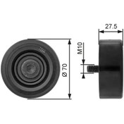 Resim Gates T36206 Alternator Gergi Bilyasi 2528727000 2528727001 2528727400 