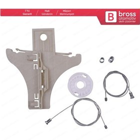 Resim VW Golf MK4 Jetta Bora A4 1J4839461 İçin Sol Arka Cam Kriko Seti 