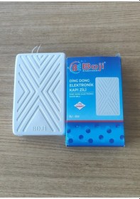 Resim Boji Bj-004 Ding Dong Elektronik Pilli Kapı Zili 