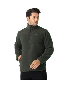 Resim Crozwise Tam Fermuar 3 İplik Sweat Yeşil 6055-04 Yeşil 
