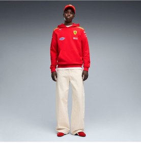 Resim Puma Scuderıa Ferrarı Hypercar Replıca Sweatshırt 713935 01 Kırmızı 