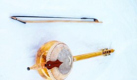 Resim Quality Gourd Kabak Kemane Kemence W/ A Bow - Bag 