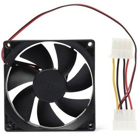 Resim Dayanıklı Bilgisayar Aksesuarları 4pin 12 V Bilgisayar Pc Cpu Sessiz Soğutma Soğutucu Kasa Fanı 90x90x25mm 