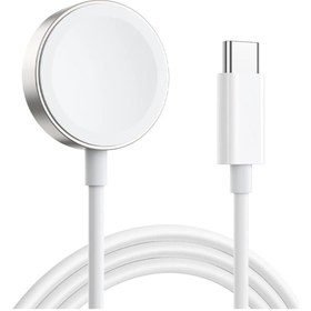 Resim Apple Watch Manyetik Şarj Aleti Kablosu Hızlı Şarj (SADECE ORJİNAL SAAT İÇİN) Type-c 1-2-3-4-5-6 