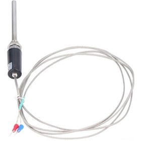 Resim Tenfowee K Tipi Termokopül Sensörü, 100mm Düz Saplı, Nikel-krom Gövde, 0-800 C Sıcaklık Ölçümü, Pıd Kontrolcü Uyumlu, Endüstriyel Kullanım 