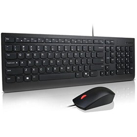 Resim Lenovo 4X31R64436 Essential Türkçe F AI Kablolu USB Klavye Mouse Set 